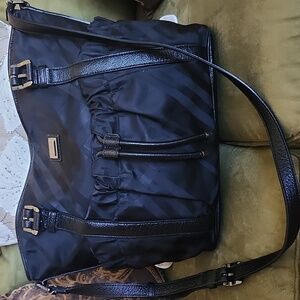 SALE💥Burberry Black Nova Check Diaper Or Travel Bag